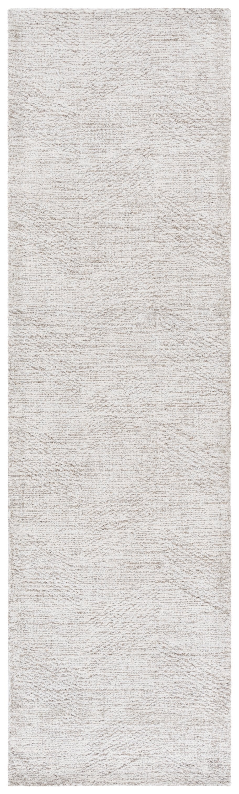 Safavieh Abstract Hand Tufted Wool Pile Runner Rug - Modern Geometric Design For Elegant Home Decor Upgrade Natural ,Ivory Wool Pile Abt459a-28