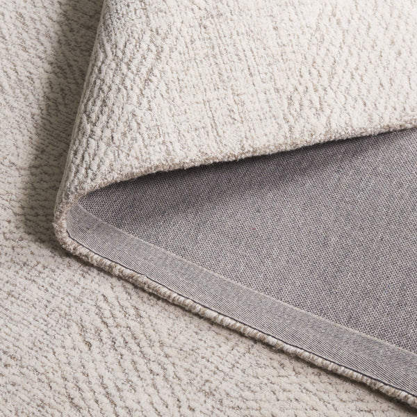 Safavieh Abstract Hand Tufted Wool Pile Runner Rug - Modern Geometric Design For Elegant Home Decor Upgrade Natural ,Ivory Wool Pile Abt459a-5