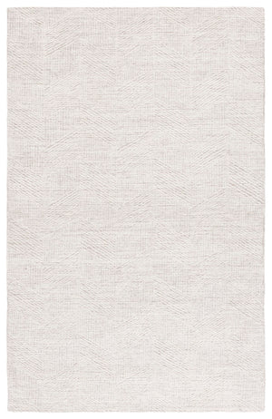 Safavieh Abstract Hand-tufted Wool Area Rug - Elegant Herringbone Design For Modern Home Décor And Comfort Natural ,Ivory Wool Pile Abt459a-6