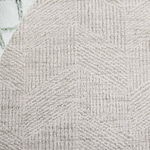 Safavieh Abstract Hand Tufted Wool Pile Runner Rug - Modern Geometric Design For Elegant Home Decor Upgrade Sage Green ,Ivory Wool Pile Abt459w-5