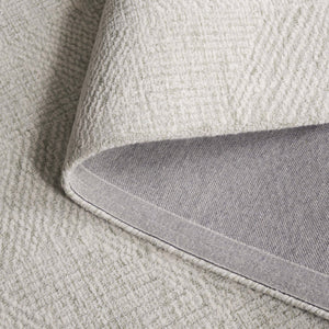 Safavieh Abstract Hand Tufted Wool Pile Runner Rug - Modern Geometric Design For Elegant Home Decor Upgrade Sage Green ,Ivory Wool Pile Abt459w-5