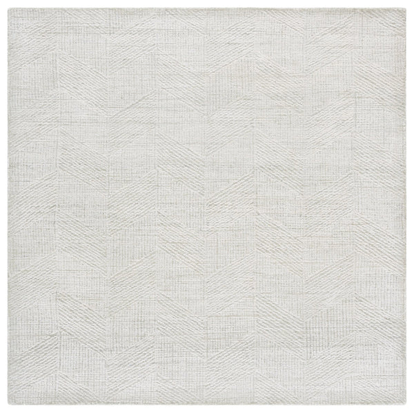 Safavieh Abstract Hand-tufted Wool Area Rug - Elegant Herringbone Design For Modern Home Décor And Comfort Sage Green ,Ivory Wool Pile Abt459w-6