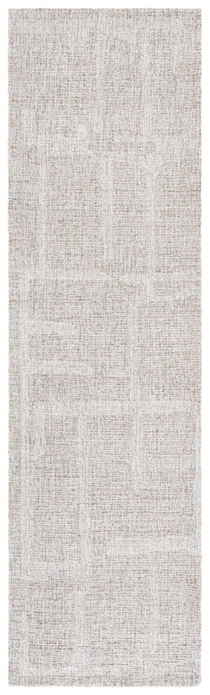 Safavieh Abstract Hand Tufted Wool Pile Area Rug - Modern Elegance With Timeless Craftsmanship For Any Space Natural ,Ivory Wool Pile Abt460a-6
