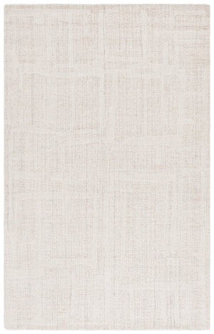 Safavieh Abstract Hand Tufted Wool Pile Area Rug - Modern Elegance With Timeless Craftsmanship For Any Space Natural ,Ivory Wool Pile Abt460a-6