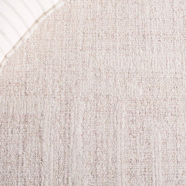 Safavieh Abstract Hand Tufted Wool Area Rug in Ivory for Living Room Bedroom Low Pile Unfinished ABT460A-8