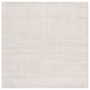 Safavieh Abstract Modern Hand Tufted Wool Runner Rug - Elegant Geometric Design For Luxurious Home Decor Beige ,Ivory Wool Pile Abt460b-6sq