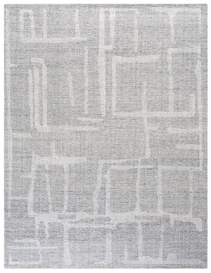 Safavieh Abstract Hand Tufted Wool Pile Area Rug - Modern Elegance With Timeless Craftsmanship For Any Space Grey ,Ivory Wool Pile Abt460f-6