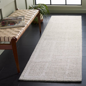 Safavieh Abstract Hand Tufted Wool Pile Area Rug - Modern Elegance With Timeless Craftsmanship For Any Space Sage Green ,Ivory Wool Pile Abt460w-4