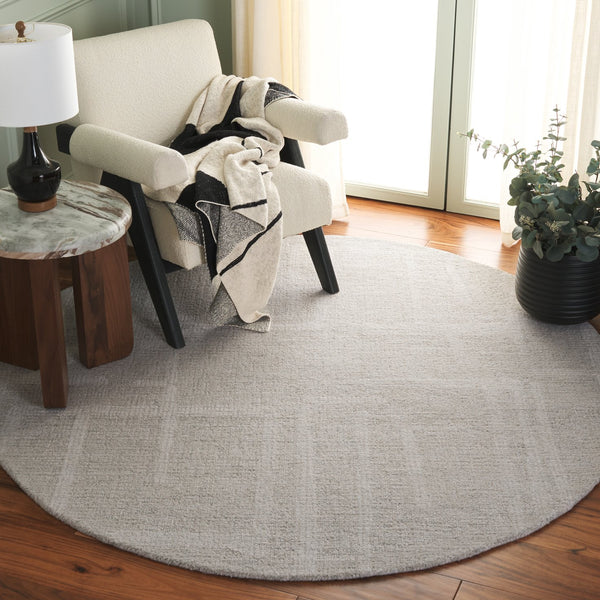 Safavieh Abstract Hand Tufted Wool Pile Area Rug - Modern Elegance With Timeless Craftsmanship For Any Space Sage Green ,Ivory Wool Pile Abt460w-4