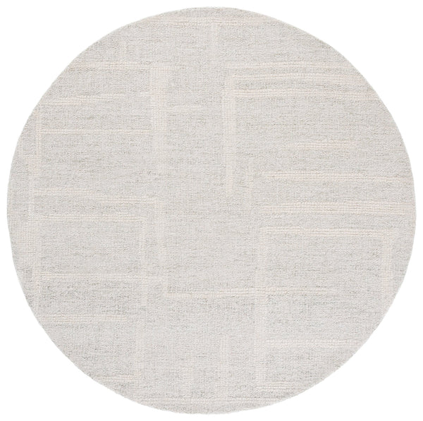 Safavieh Abstract Hand Tufted Wool Pile Area Rug - Modern Elegance With Timeless Craftsmanship For Any Space Sage Green ,Ivory Wool Pile Abt460w-4