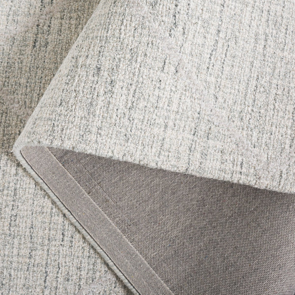 Safavieh Abstract Modern Area Rug - Hand Tufted Elegance In Soft Wool Blend For Contemporary Interiors Light Grey ,Ivory 75% Wool,15% Viscose,10% Cotton Abt461f-6