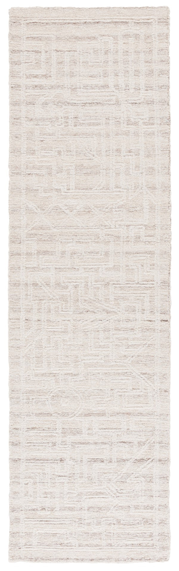 Safavieh Abstract 462 Hand Tufted Modern Rug Beige / Ivory Wool pile