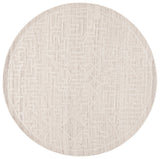 Safavieh Abstract 462 Hand Tufted Modern Rug Beige / Ivory Wool pile