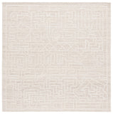 Safavieh Abstract 462 Hand Tufted Modern Rug Beige / Ivory Wool pile