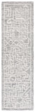 Safavieh Abstract 462 Hand Tufted Modern Rug Charcoal / Ivory Wool pile