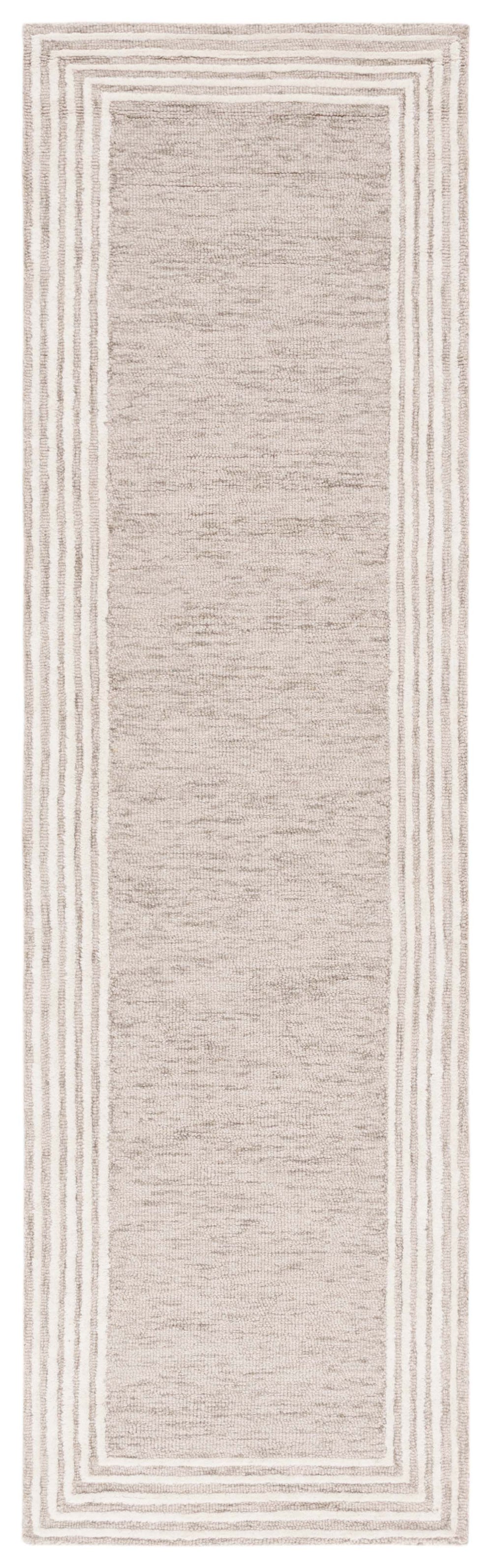 Safavieh Abstract 464 ABT464 Hand Tufted  Rug Beige / Ivory ABT464B-6SQ