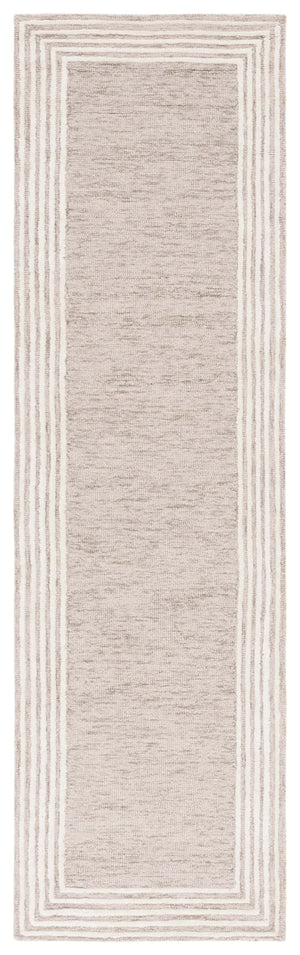 Safavieh Abstract 464 ABT464 Hand Tufted  Rug Beige / Ivory ABT464B-6SQ