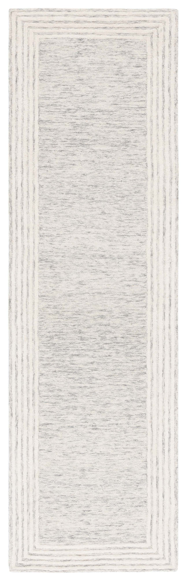 Safavieh Abstract 464 ABT464 Hand Tufted  Rug Grey / Ivory ABT464F-6SQ