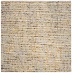 Safavieh Abstract Hand-tufted Wool Runner Rug - Luxurious Design For Elegant Hallways And Living Spaces Gold ,Blue Wool Abt468d-222