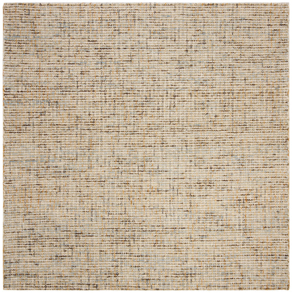 Safavieh Abstract Hand-tufted Wool Runner Rug - Luxurious Design For Elegant Hallways And Living Spaces Gold ,Blue Wool Abt468d-222