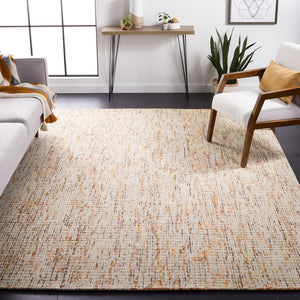 Safavieh Abstract Hand-tufted Wool Runner Rug - Luxurious Design For Elegant Hallways And Living Spaces Gold ,Blue Wool Abt468d-222