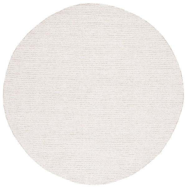 Safavieh Abstract Hand-tufted Wool Runner Rug - Luxurious Design For Elegant Hallways And Living Spaces Ivory ,Beige Wool Abt468e-68ov