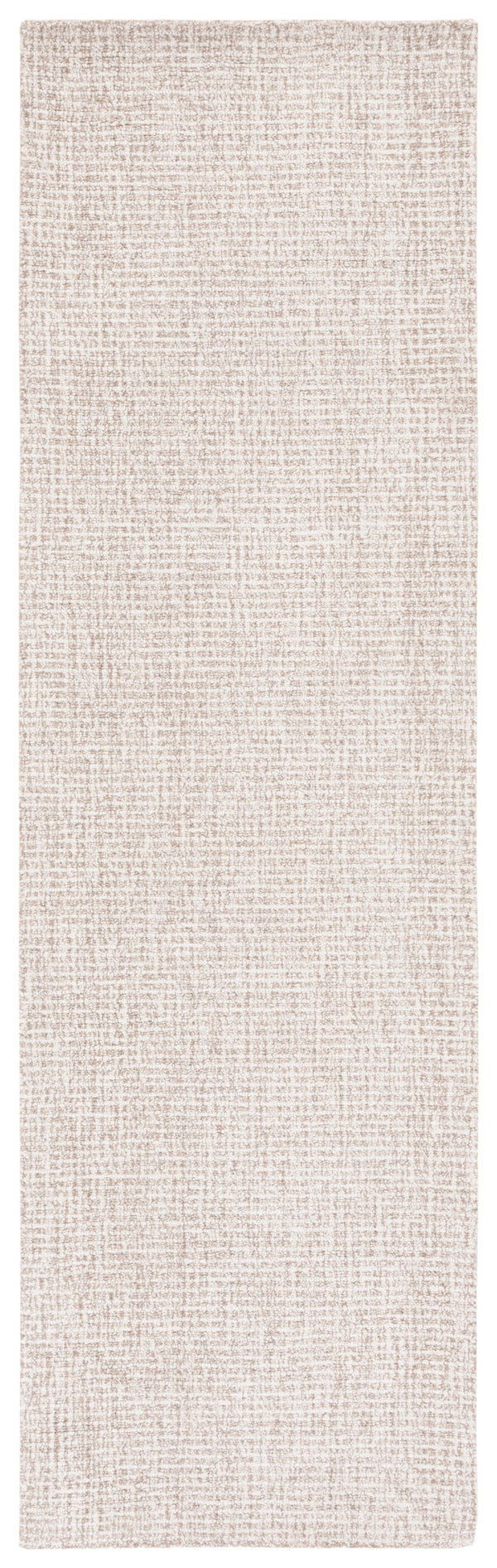 Safavieh Abstract Hand-tufted Wool Runner Rug - Luxurious Design For Elegant Hallways And Living Spaces Ivory ,Grey Wool Abt468g-11r