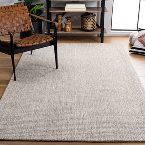 Safavieh Abstract Hand-tufted Wool Runner Rug - Luxurious Design For Elegant Hallways And Living Spaces Ivory ,Grey Wool Abt468g-11r