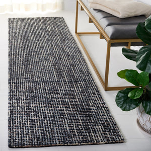 Safavieh Abstract 468 Hand Tufted Rug Black / Grey Wool