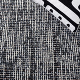 Safavieh Abstract 468 Hand Tufted Rug Black / Grey Wool