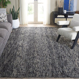 Safavieh Abstract 468 Hand Tufted Rug Black / Grey Wool