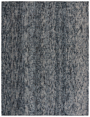Safavieh Abstract 468 Hand Tufted Rug Black / Grey Wool