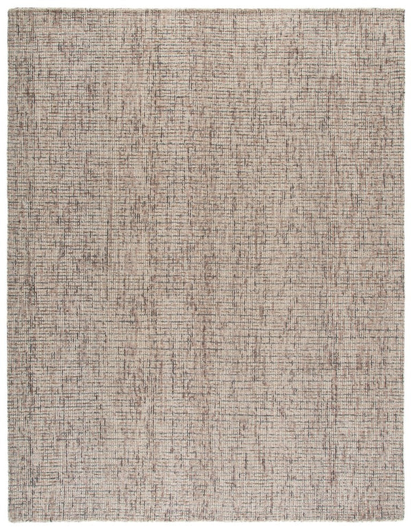 Safavieh Abstract Hand Tufted Wool Area Rug in Warm Beige Brown for Living Room Decor ABT468N-9