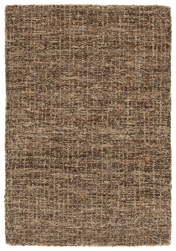 Safavieh Abstract Hand Tufted Wool Area Rug Antique Brown Low Pile for Entryways or Bedside ABT468P-24