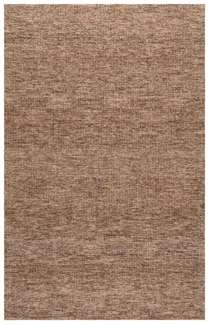 Safavieh Abstract Hand-Tufted Wool Area Rug In Antique Brown — Low-Profile 3/8" Pile, Durable Modern Elegance 8'-0" x 10'-0" ABT468P-8