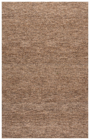 Safavieh Abstract Hand Tufted Wool Area Rug Solid Antique Brown Texture for Living Dining Spaces ABT468P-6