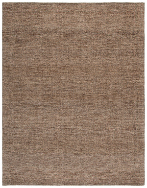 Safavieh Abstract Hand-Tufted Wool Area Rug In Antique Brown — Low-Profile 3/8" Pile, Durable Modern Elegance 8'-0" x 10'-0" ABT468P-8