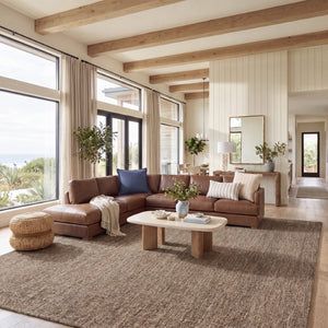 Safavieh Abstract Hand Tufted Wool Area Rug Earthy Antique Brown Neutral Living Room Anchor ABT468P-9