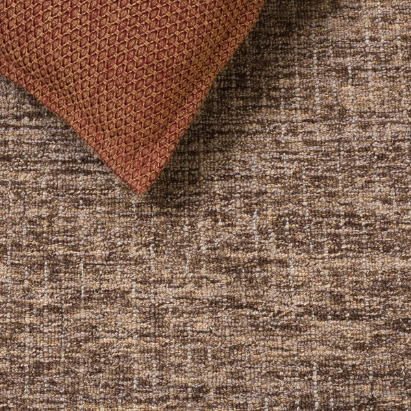 Safavieh Abstract Hand Tufted Wool Accent Rug Warm Brown Beige Tones for Entryway or Bedside ABT468R-24