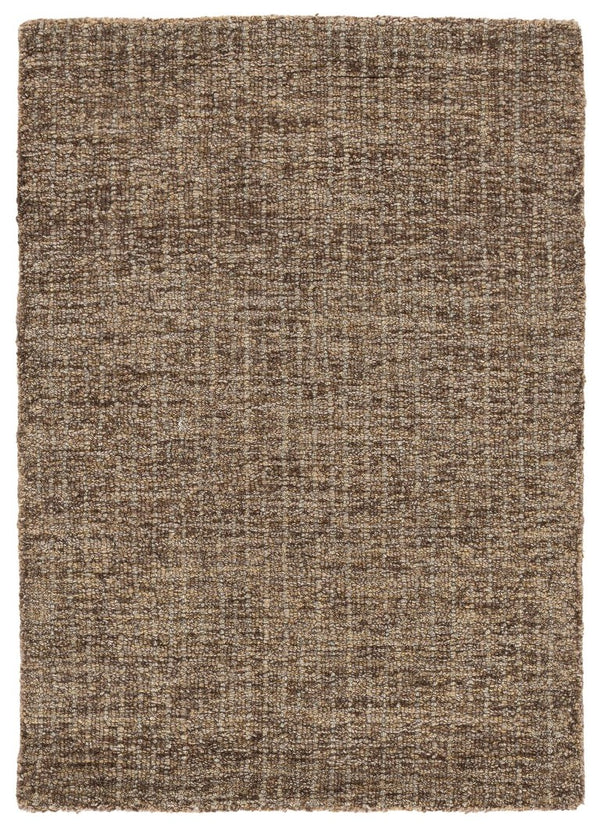 Safavieh Abstract Hand Tufted Wool Accent Rug in Earthy Brown Beige for Entryways and Cozy Nooks ABT468R-2