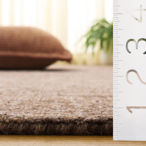 Safavieh Abstract Hand Tufted Wool Accent Rug Neutral Brown Beige Pile for Living Room ABT468R-3