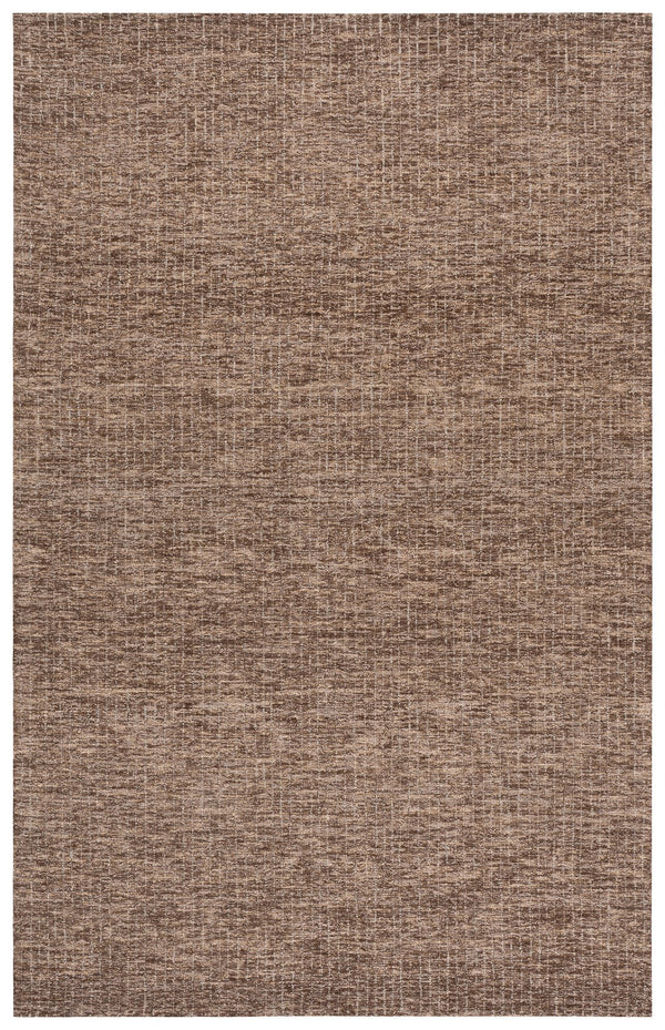 Safavieh Abstract Hand-Tufted Wool Rug In Brown Beige, Low-Profile 3/8" Pile, Artisanal Abstract Motif For Living Rooms 8'-0" x 10'-0" ABT468R-8