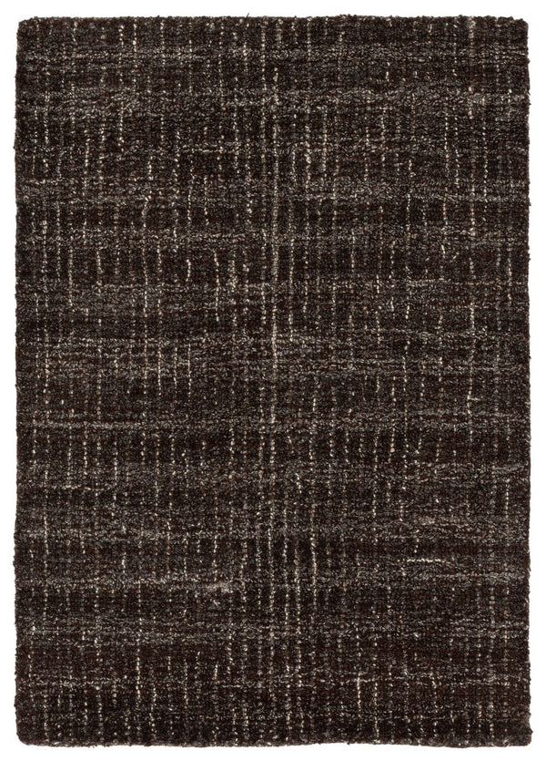 Safavieh Abstract Hand-Tufted Wool Accent Rug Solid Dark Brown Plush Pile Bedroom Entryway ABT468S-2