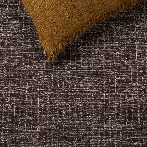Safavieh Abstract Hand-Tufted Wool Accent Rug Solid Dark Brown Plush Pile Bedroom Entryway ABT468S-2