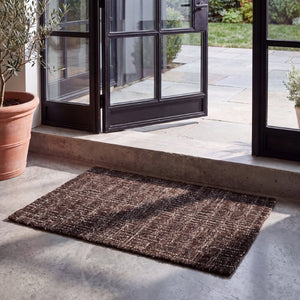 Safavieh Abstract Hand-Tufted Wool Accent Rug Solid Dark Brown Plush Pile Bedroom Entryway ABT468S-2