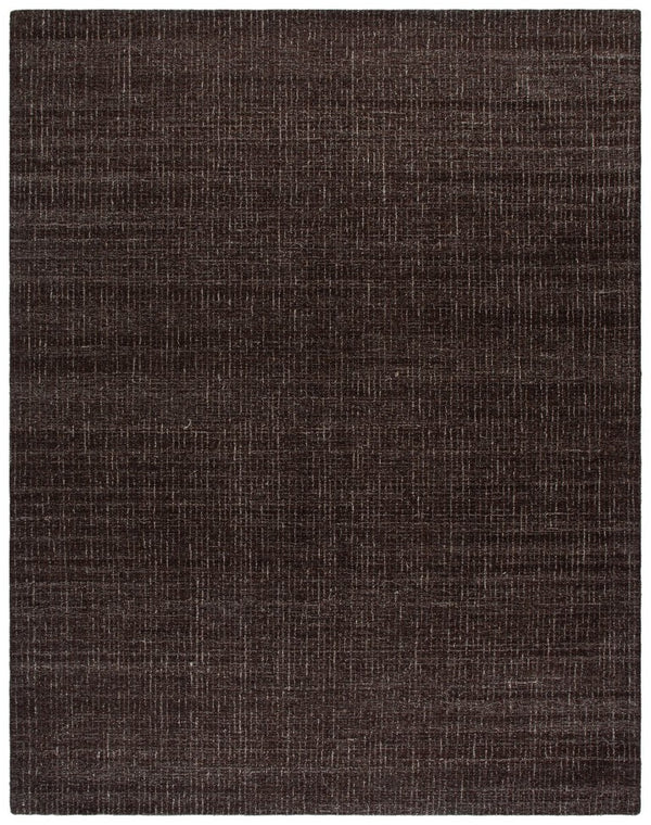 Safavieh Abstract Hand Tufted Wool Area Rug in Dark Brown for Living Room and Bedroom ABT468S-9