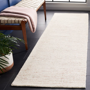 Safavieh Abstract Hand-tufted Wool Runner Rug - Luxurious Design For Elegant Hallways And Living Spaces Ivory ,Brown Wool Abt468t-1216