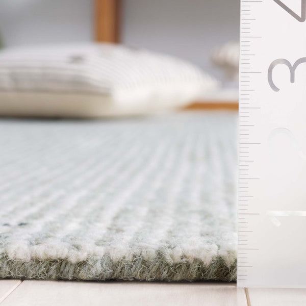 Safavieh Abstract Hand Tufted Wool Runner Rug Sage Ivory Hallway Accent Modern Artisan ABT468W-210