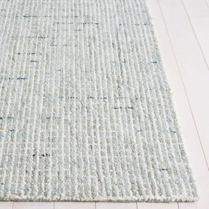 Safavieh Abstract Hand Tufted Wool Runner Sage Ivory Artisan Pile for Hallways and Entryways ABT468W-212