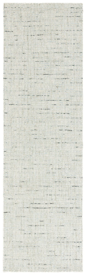 Safavieh Abstract Hand Tufted Wool Runner Rug in Sage Ivory for Hallways and Entryways ABT468W-214
